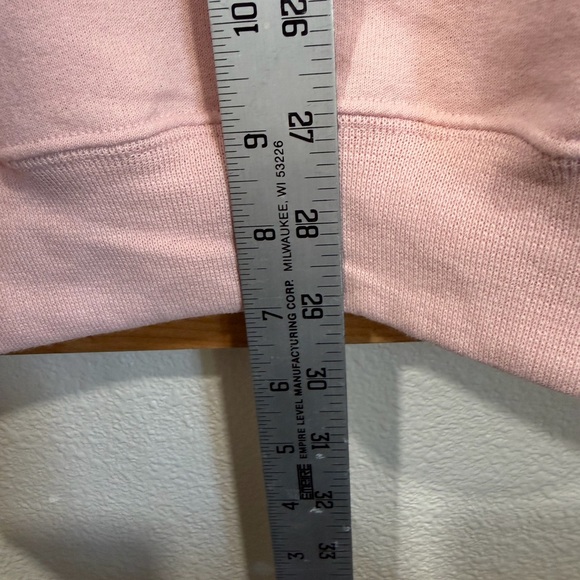 Valentine’s Day Pink Heart Sweatshirt, size XL oversized baggy - Picture 3 of 6